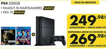 Gamestop Sony Ps4 offerta