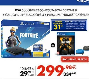 Gamestop Sony Ps4 offerta