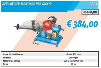 Fervi Smerigliatrice offerta