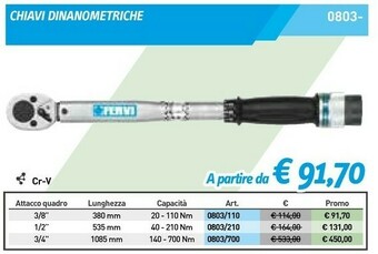 Fervi Trapani offerta
