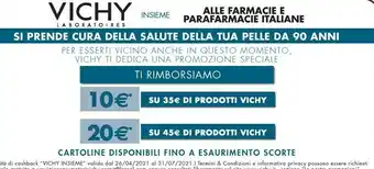 Ipercoop Vichy Shampoo offerta