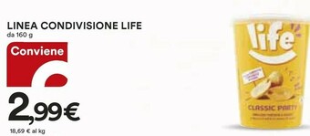 Ipercoop Life Linea Condivisione offerta