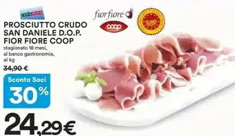 Coop Prosciutto Crudo San Daniele DOP Fior Fiore