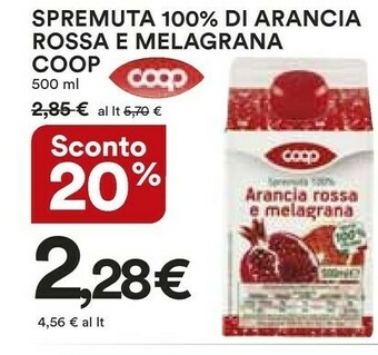 Ipercoop Succhi di frutta offerta