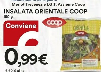 Ipercoop Coop - Insalata Mista Orientale 150 G(ml) offerta