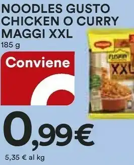 Maggi Noodles Gusto Chicken O Curry Xxl