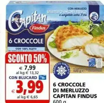 Il Gigante Findus Pesce surgelato offerta