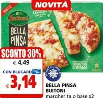 Il Gigante Buitoni Pizza surgelata offerta