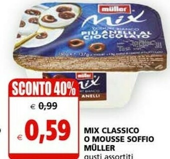Il Gigante Muller Yogurt offerta