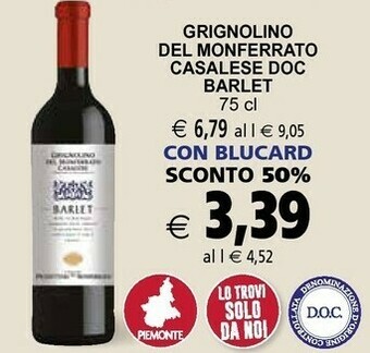 Il Gigante Vino bianco offerta