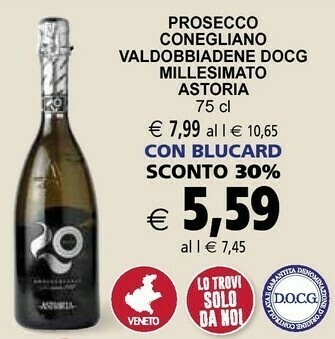 Il Gigante Millesimato Prosecco offerta