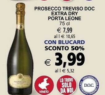 Il Gigante Leone Prosecco offerta