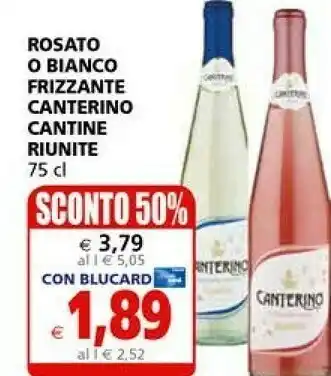 Il Gigante Cantinè Vino bianco offerta