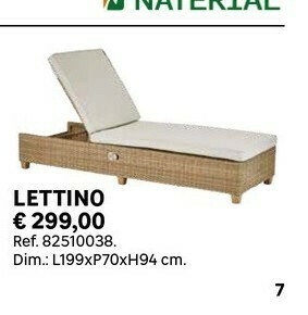 Leroy Merlin Lettino offerta