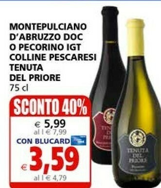 Il Gigante Montepulciano d'Abruzzo offerta