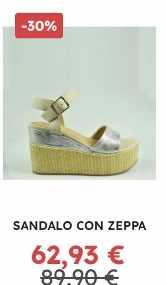 Sandali a zeppa
