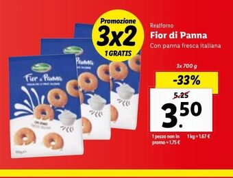 Lidl Fior di panna offerta