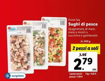 Lidl Sughi di pesce 2x300g offerta