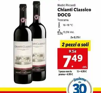 Chianti classico docg 2 x 0.75 l