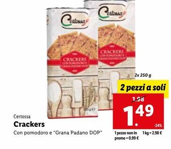 Lidl Crackers offerta