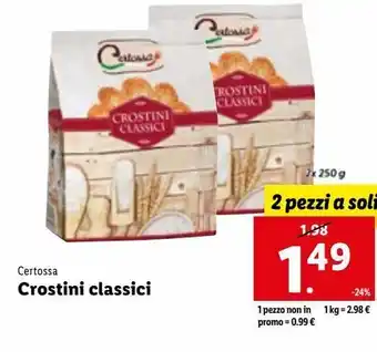 Crostini classici 2x250g