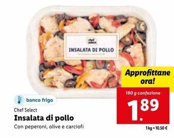 Lidl Insalata di pollo offerta