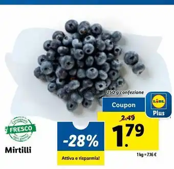Mirtilli 250g