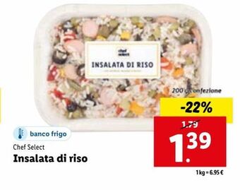 Lidl Insalata di riso 200g offerta