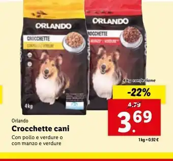 Lidl Crocchette per cani offerta