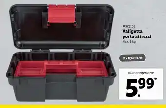 Lidl Valigetta porta attrezzi max 5 kg offerta