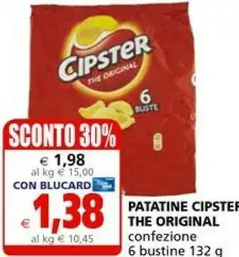 Il Gigante Cipster Snack offerta