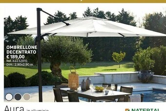 Leroy Merlin Ombrelloni da giardino offerta