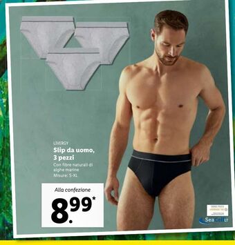Slip da uomo 3 pezzi