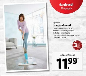 Lidl Lavapavimenti offerta