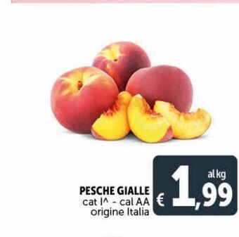 Deco Supermercati Pesche gialle offerta