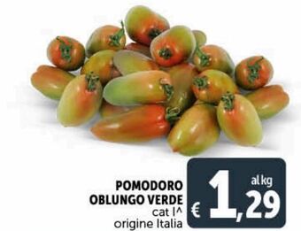 Pomodoro oblungo verde
