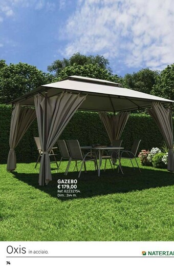 Leroy Merlin Gazebo offerta