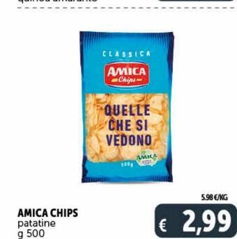 Deco Supermercati Amica chips patatine offerta