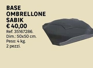 Leroy Merlin Ombrelloni da giardino offerta