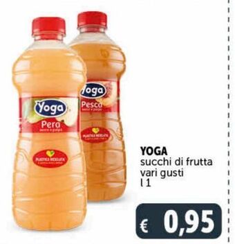 Deco Supermercati Yoga succhi di frutta vari gusti l 1 offerta