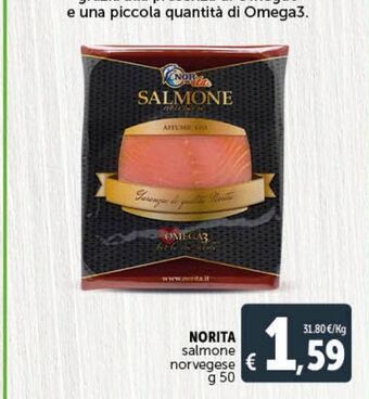 Norita salmone norvegese g 50