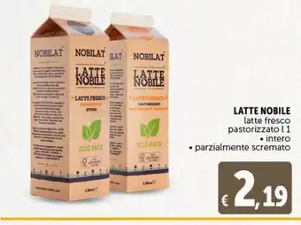 Deco Supermercati Latte nobile latte parzialmente scremato / intero l 1 offerta