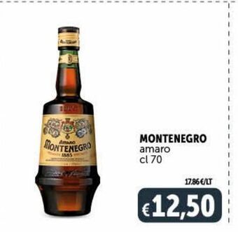 Deco Supermercati Montenegro amaro cl 70 offerta