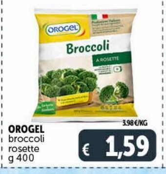Deco Supermercati Orogel broccoli rosette g 400 offerta