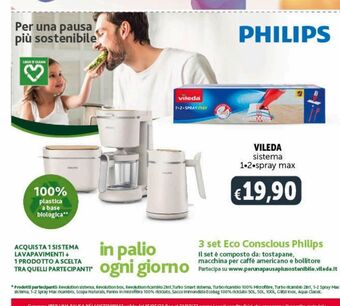 Deco Supermercati Vileda sistema 1 * 2 spray max offerta