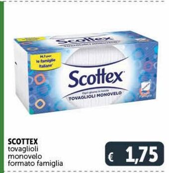 Deco Supermercati Scottex tovaglioli monovelo formato famiglia offerta