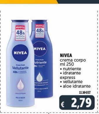 Nivea crema corpo ml 250