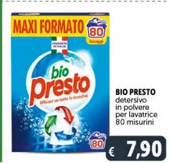 Deco Supermercati Bio presto detersivo in polvere per lavatrice 80 misurini offerta