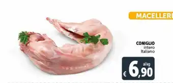 Deco Supermercati Coniglio intero italiano al kg offerta