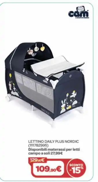 Bimbo Store Lettino daily plus nordic offerta